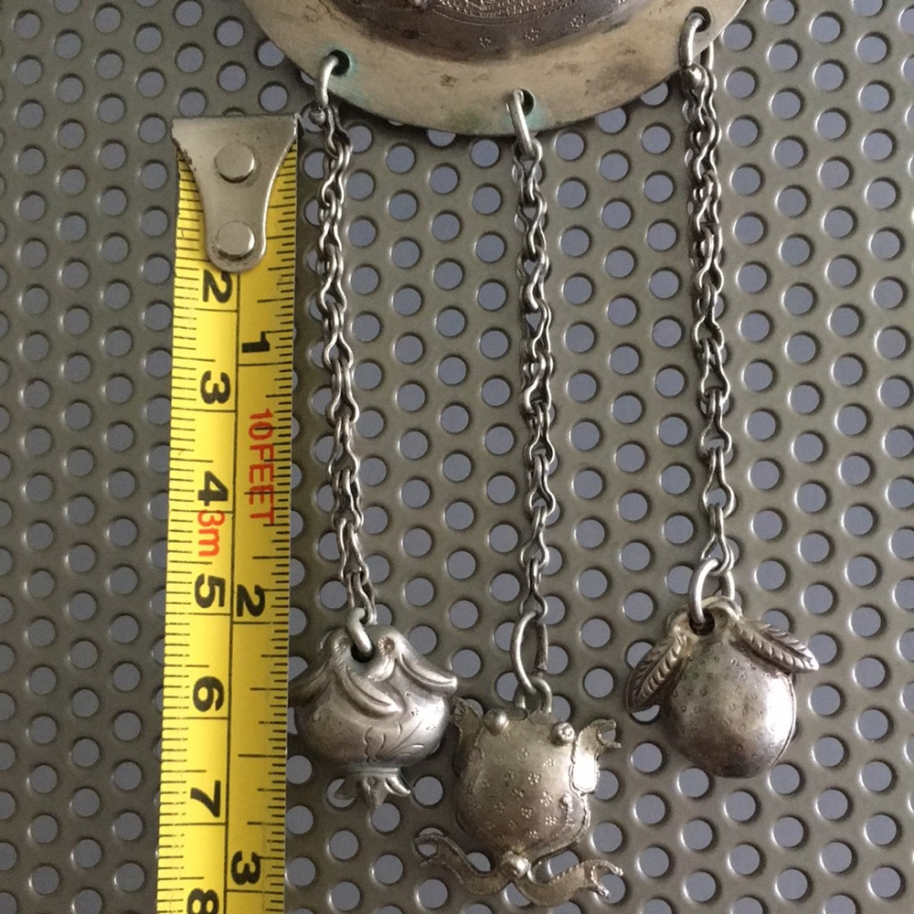 🖤1900-30s💕Chinese antique necklace - Picture 14 of 16